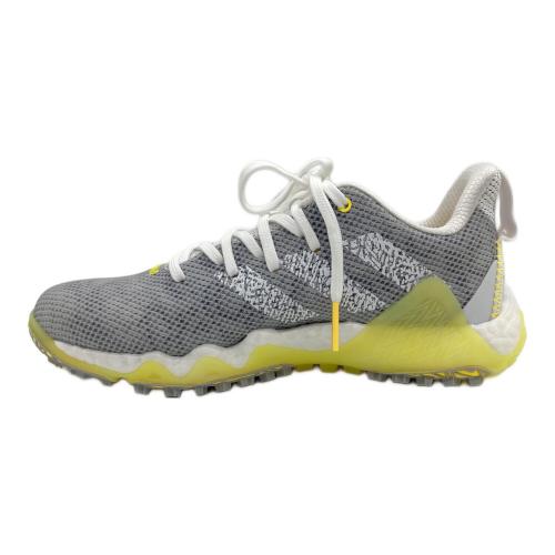 adidas (アディダス) ゴルフシューズ GX2612 レディース SIZE 24.5cm グレー×イエロー コードカオス22