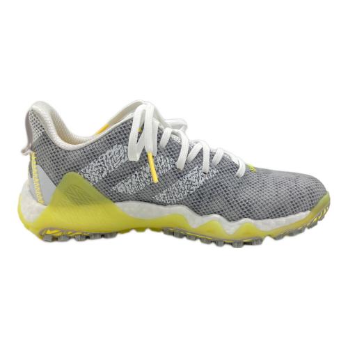 adidas (アディダス) ゴルフシューズ GX2612 レディース SIZE 24.5cm グレー×イエロー コードカオス22