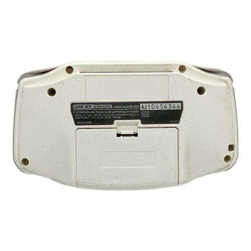Nintendo (ニンテンドー) GAMEBOY ADVANCE AGB-001 ホワイト