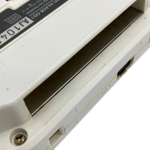 Nintendo (ニンテンドー) GAMEBOY ADVANCE AGB-001 ホワイト