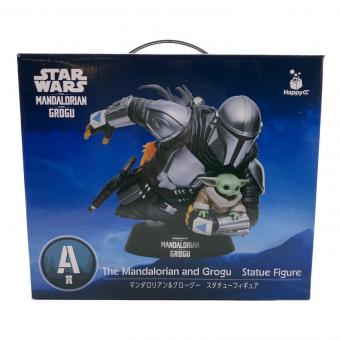 STAR WARS (スターウォーズ) A賞 マンダロリアン＆グローグー スタチューフィギュア フィギュア Haappyくじ