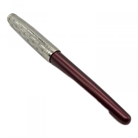 PARKER (パーカー) 万年筆 ペン先 K18 メタル&レッド ソネット