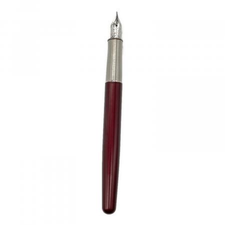 PARKER (パーカー) 万年筆 ペン先 K18 メタル&レッド ソネット