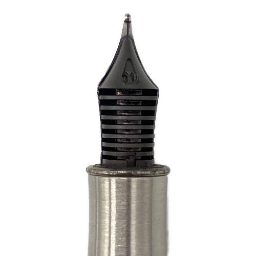 PARKER (パーカー) 万年筆 ペン先 K18 メタル&レッド ソネット