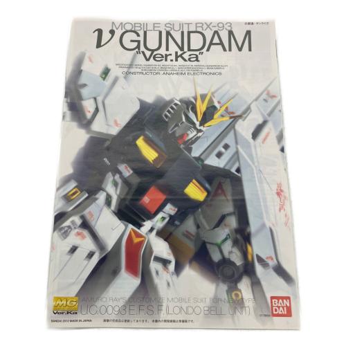 BANDAI (バンダイ) V GUNDAM ‘‘Ver.Ka`` ガンプラ U.C.0093 E.F.S.F. 未組立品 MG