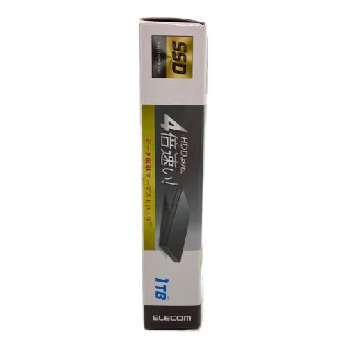 ELECOM (エレコム) 外付けポータルSSD 外付けHDD ESD-EJ1000GBKR 1TB