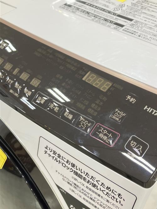 HITACHI (ヒタチ) ドラム式洗濯乾燥機 BD-SX110F 2021年製
