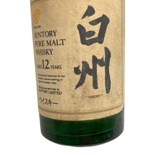 サントリー 白州 ジャパニーズウィスキー 12年 50ml