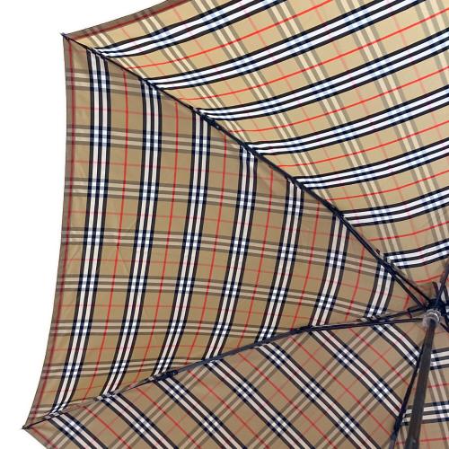 BURBERRY (バーバリー) 折りたたみ傘 ノバチェック ベージュ