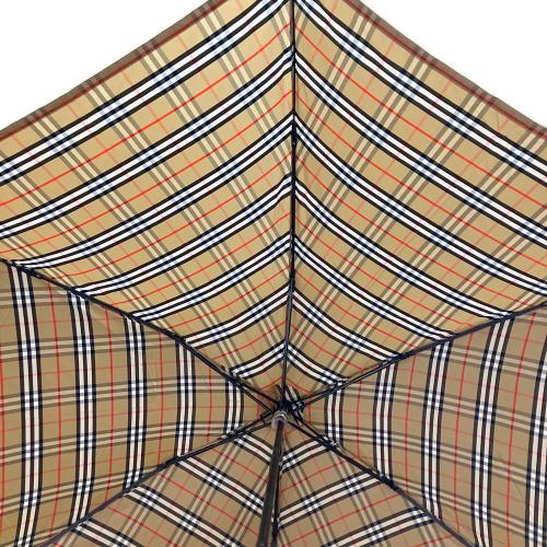 BURBERRY (バーバリー) 折りたたみ傘 ノバチェック ベージュ