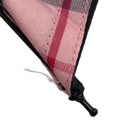 BURBERRY (バーバリー) 折りたたみ傘 ノバチェック ピンク