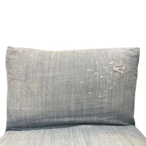 journal standard Furniture (ジャーナルスタンダードファニチャー) 1人掛けソファー ダメージ加工デニム生地専用カバー付き
