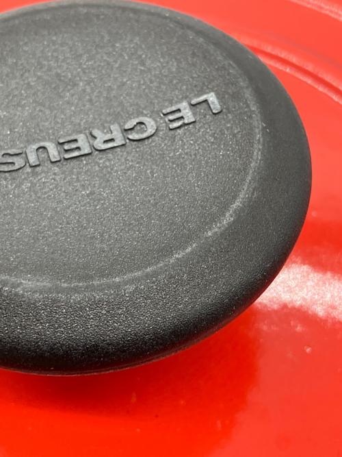 LE CREUSET (ルクルーゼ) ホーロー鍋 SIZE 24CM レッド ココット・ロンド