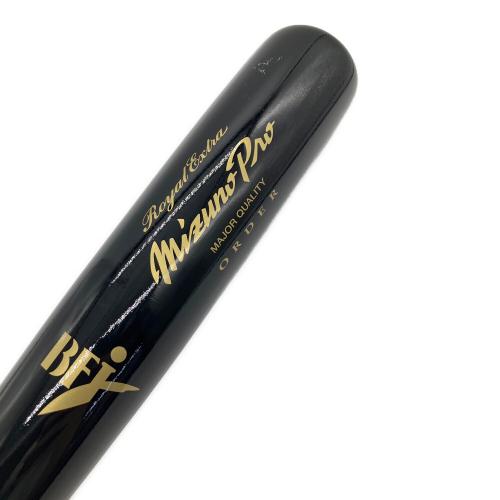 MIZUNO (ミズノ) ロイヤルエクストラ 硬式用木製バット Mizuno Pro オーダー品 ブラック×オレンジ