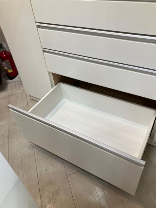 ニトリ キッチンカウンター ホワイト レジューム