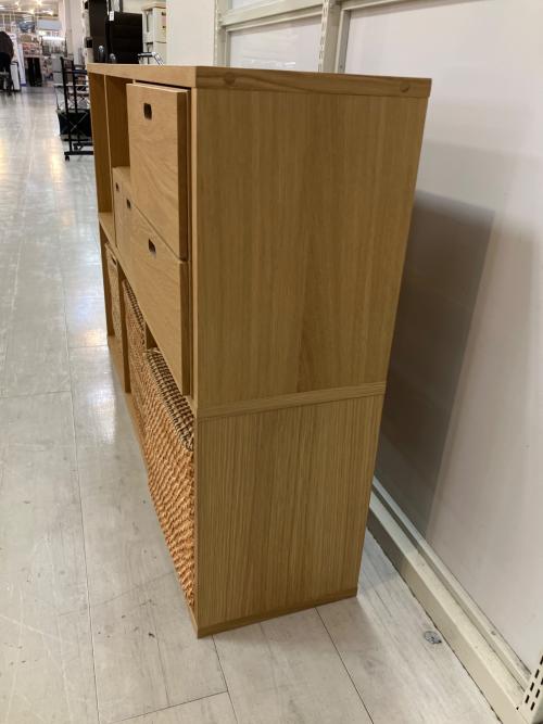 無印良品 (ムジルシリョウヒン) スタッキングユニットシェルフ ナチュラル
