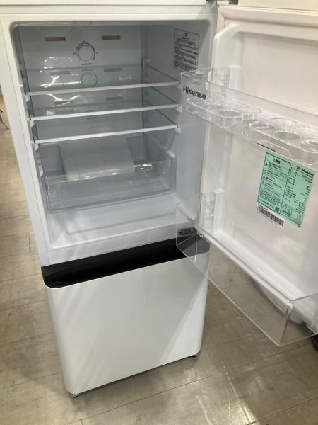 Hisense (ハイセンス) 2ドア冷蔵庫 HR-D13E4W 2025年製 135L