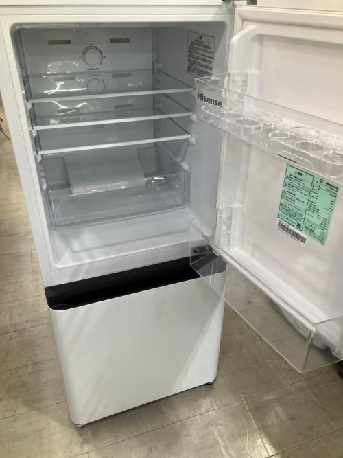 Hisense 冷凍冷蔵個 HR-D13E4 W 2025年式 HR-D13E4W/D13E4B