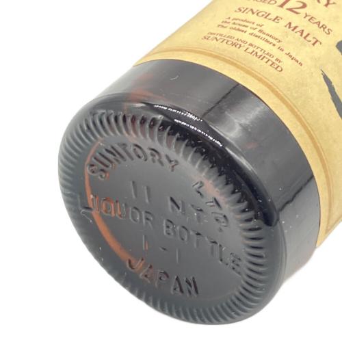 サントリー 山崎 ジャパニーズウィスキー 12年 50ml