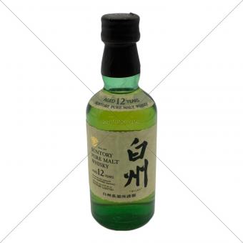サントリー 白州 ジャパニーズウィスキー 12年 50ml