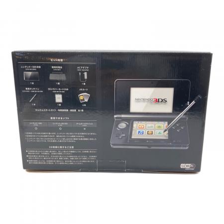 液晶ヤケあり ニンテンドー3DS:コスモブラック(CTRSKAAA) Nintendo