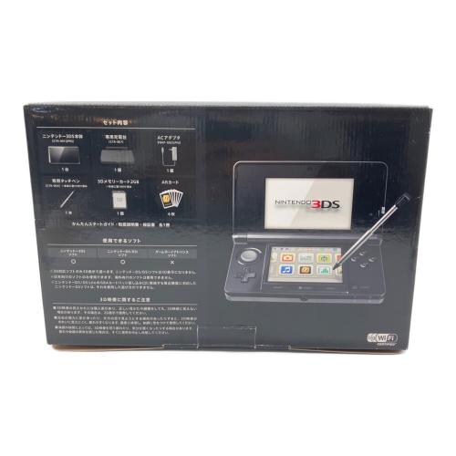 Nintendo (ニンテンドー) Nintendo 3DS CTR-001 液晶画面ヤケ有 コスモブラック