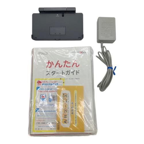 Nintendo (ニンテンドー) Nintendo 3DS CTR-001 液晶画面ヤケ有 コスモブラック