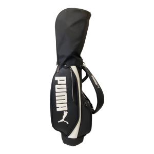 PUMA (プーマ) キャディバッグ kobaya 091931 ホワイト×ブラック