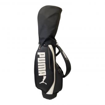 PUMA (プーマ) キャディバッグ kobaya 091931 ホワイト×ブラック