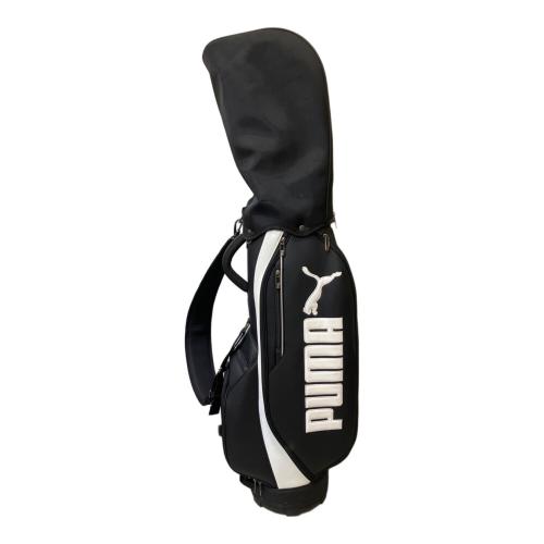 PUMA (プーマ) キャディバッグ kobaya 091931 ホワイト×ブラック
