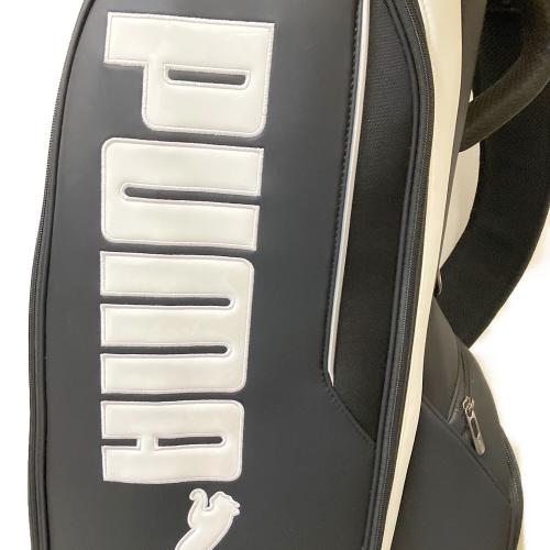 PUMA (プーマ) キャディバッグ kobaya 091931 ホワイト×ブラック
