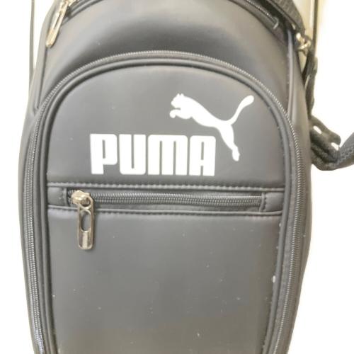 PUMA (プーマ) キャディバッグ kobaya 091931 ホワイト×ブラック
