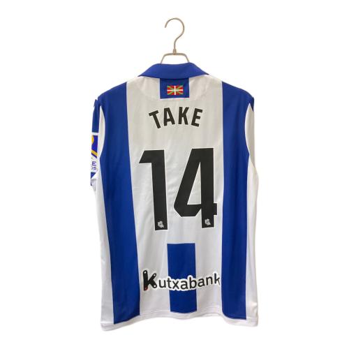 レアル・ソシエダ (-) サッカーユニフォーム 24-25シーズン メンズ SIZE L ホワイト×ブルー