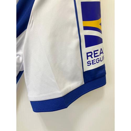 レアル・ソシエダ (-) サッカーユニフォーム 24-25シーズン メンズ SIZE L ホワイト×ブルー
