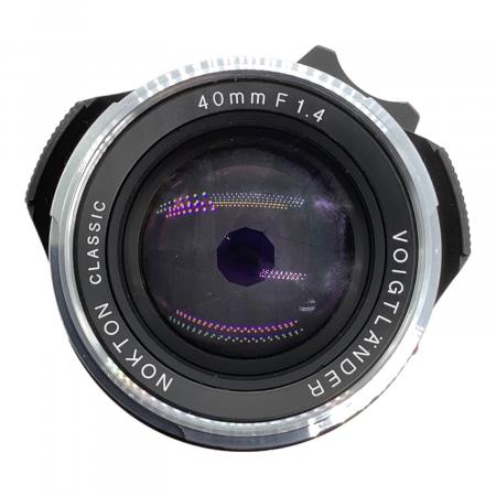 Voigtlander (フォクトレンダー) 単焦点レンズ NOKTON CLASSIC