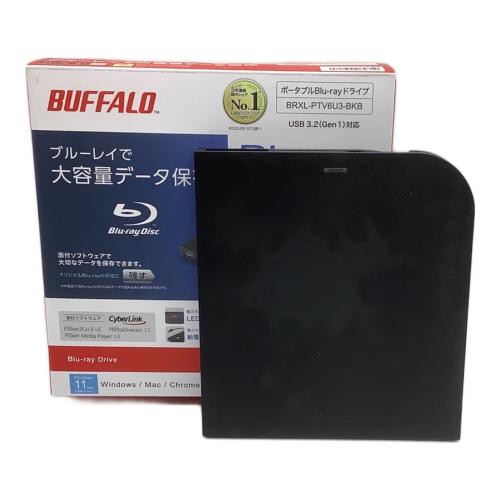 BUFFALO (バッファロー) ポータブルBlu-rayドライブ BRXL-PTV6U3-BKB