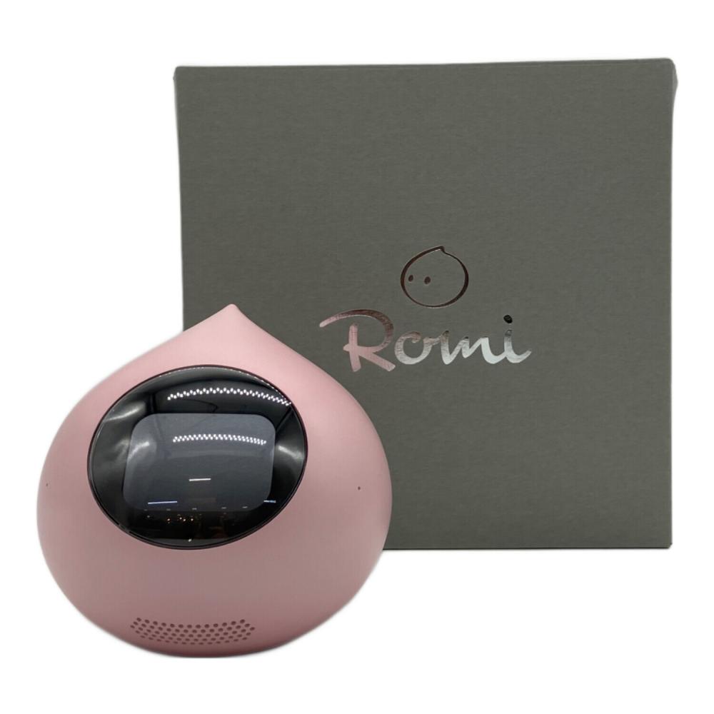 Romi ロミィ ROMI-P02 パールピンク 会話AIロボット 動作確認済 ROMI (ロミ) 会話AIロボット ROMI-P02 ピンク｜トレファクONLINE
