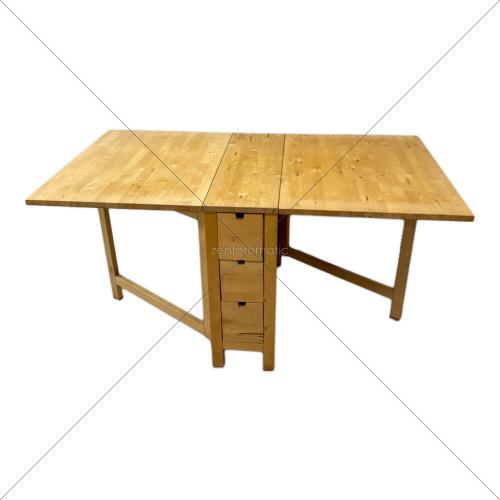 IKEA (イケア) ゲートレッグテーブル ナチュラル NORDEN