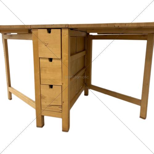 IKEA (イケア) ゲートレッグテーブル ナチュラル NORDEN