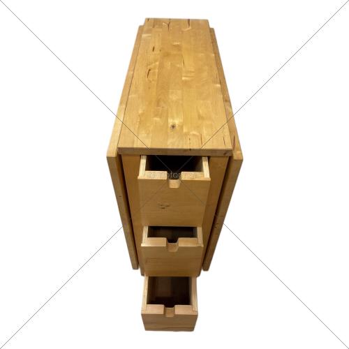 IKEA (イケア) ゲートレッグテーブル ナチュラル NORDEN