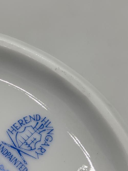 Herend (ヘレンド) バスケットワークトレー アポニーブルー