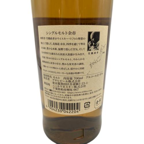 ニッカ 余市 ジャパニーズウイスキー 余市蒸留所シングルモルト 700ml