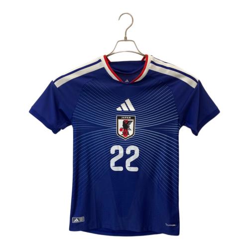 adidas (アディダス) サッカーウェア(トップス) JN1867 サッカー日本代表 2026 ホーム オーセンティック ユニフォーム メンズ SIZE S ブルー