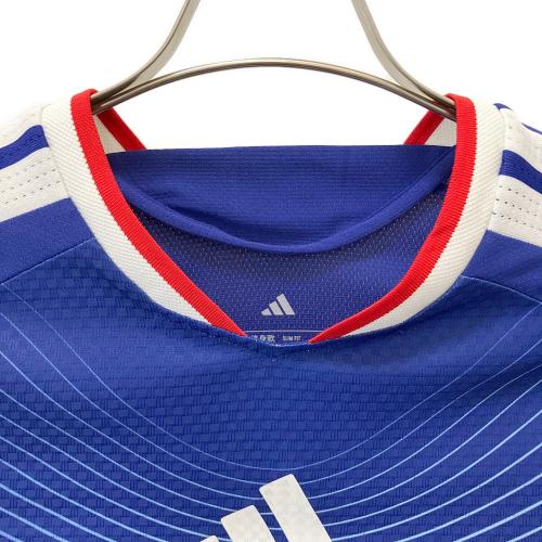adidas (アディダス) サッカーウェア(トップス) JN1867 サッカー日本代表 2026 ホーム オーセンティック ユニフォーム メンズ SIZE S ブルー