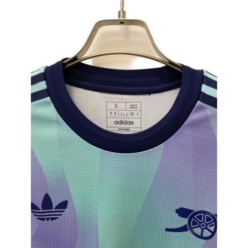 adidas (アディダス) サッカーウェア(トップス) IZ0112 アーセナル 24/25 サード オーセンティックユニフォーム メンズ SIZE M ブルー×パープル