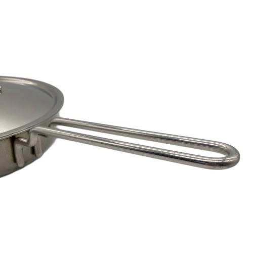 GEO PRODUCT (ジオプロダクト) フライパン SIZE 25cm シルバー ALCOR7