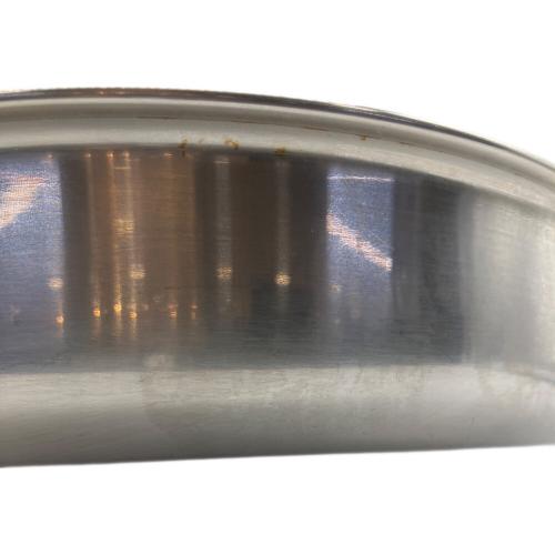 GEO PRODUCT (ジオプロダクト) フライパン SIZE 25cm シルバー ALCOR7