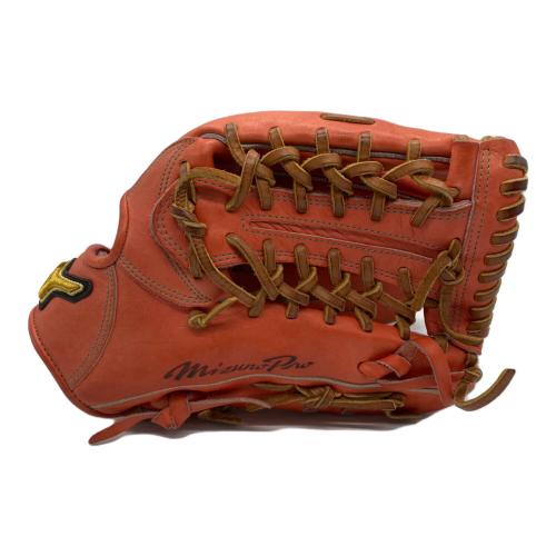 MIZUNO (ミズノ) ミズノプロ 硬式グローブ 外野用　オレンジ