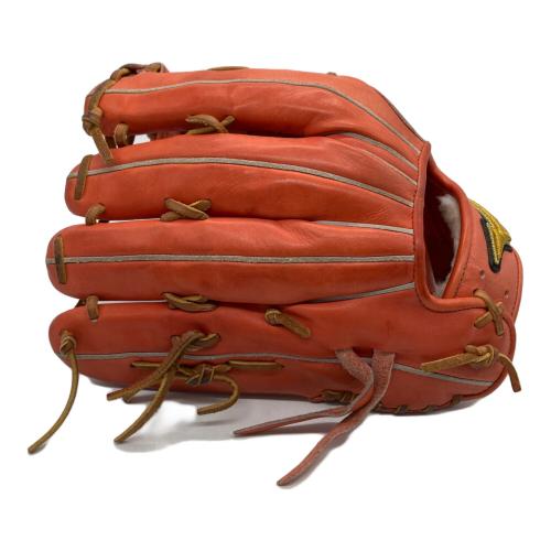MIZUNO (ミズノ) ミズノプロ 硬式グローブ 外野用　オレンジ