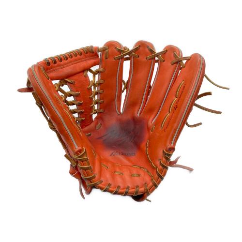 MIZUNO (ミズノ) ミズノプロ 硬式グローブ 外野用　オレンジ
